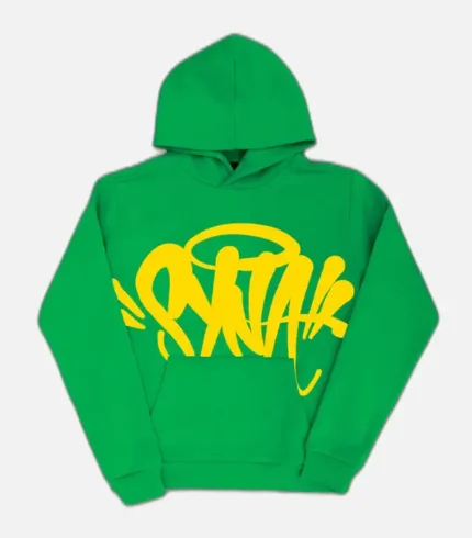 Synaworld 'Syna Logo' Hoodie Green (3)