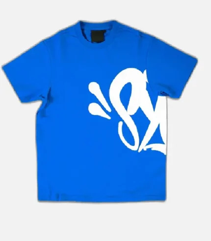 Synaworld 'Syna Logo' T Shirt Blue (2)
