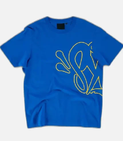 Synaworld Syna Logo T Shirt Cobalt Blue (2)
