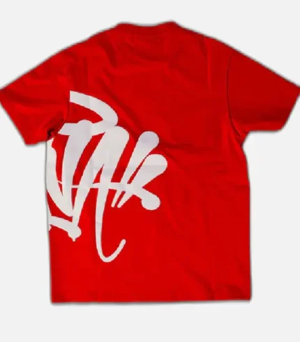 Synaworld 'Syna Logo' T Shirt Red (1)