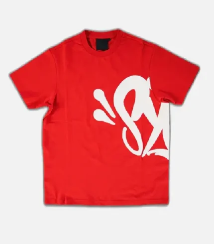 Synaworld 'Syna Logo' T Shirt Red (2)